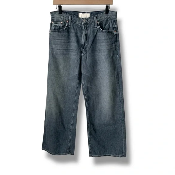 MOTHER SUPERIOR Jeans Dodger Ankle Off the Beaten Path Gray Size 29